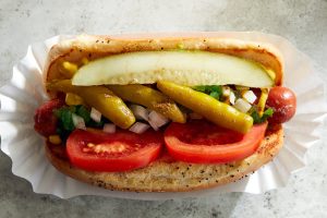 how to make a chicago style hot dog