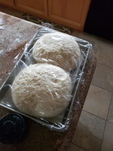 how long can pizza dough sit out