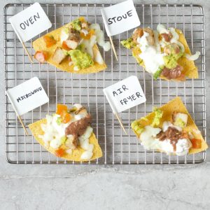 how to reheat nachos