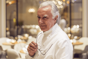 what chef has the most michelin stars