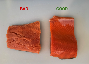 how do you know if fish is bad