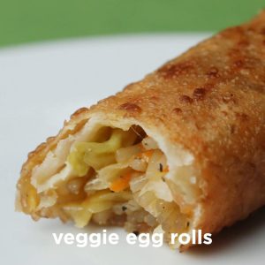 how to make vegetable egg rolls