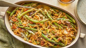 can you make green bean casserole ahead of time