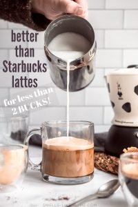 how to make latte at home