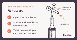 how to get a cork out of a wine bottle