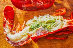 what is the green stuff in lobster