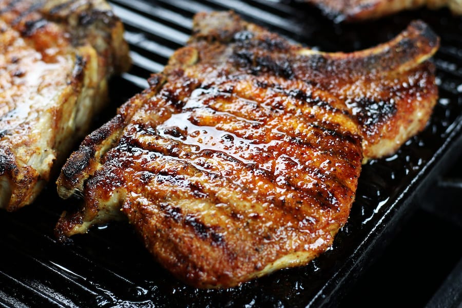 how to broil pork chops