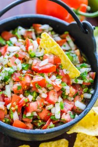 does pico de gallo have fruit