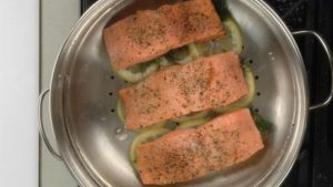 can you steam salmon