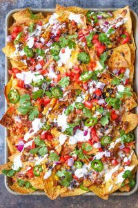 how long to bake nachos