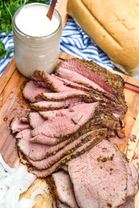 how to cook a eye of round for sandwich meat