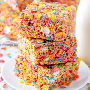 how to make fruity pebble treats