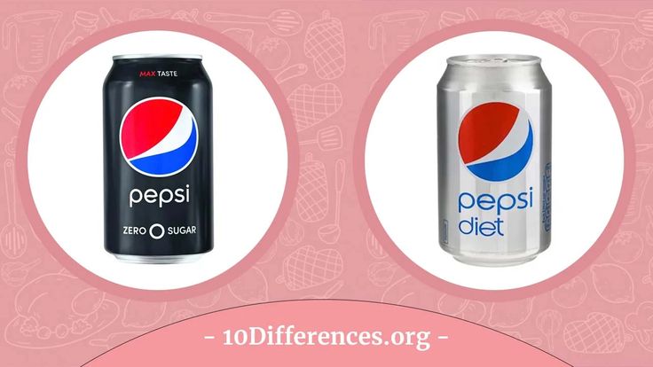 what is the difference between pepsi zero and diet pepsi