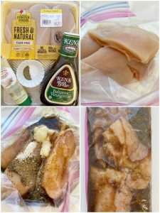 can you marinate chicken in balsamic vinaigrette dressing