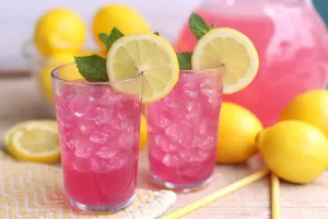 is brisk’s pink lemonade just regular lemonade with food dye