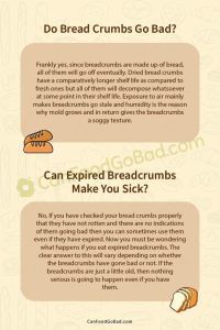 do bread crumbs go bad