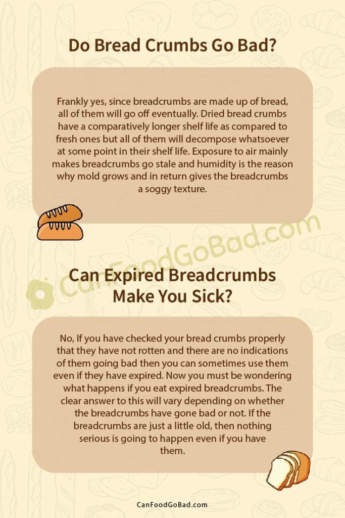 do bread crumbs go bad