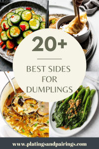 what to serve with dumplings
