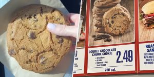 how to make costco double chunk cookie