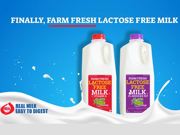 does lactose free milk taste different