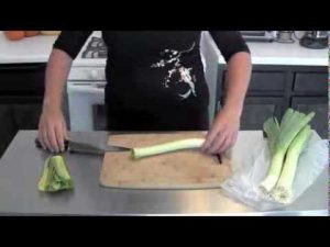 how to store leeks