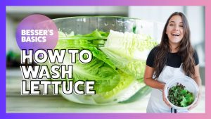 how to clean lettuce