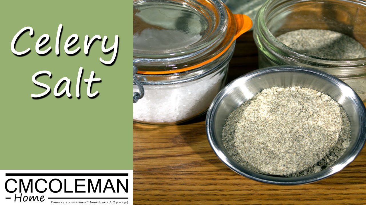 how to make celery salt