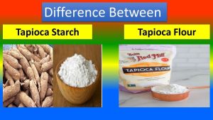 is tapioca starch the same as tapioca flour