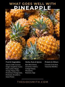 what goes well with pineapple