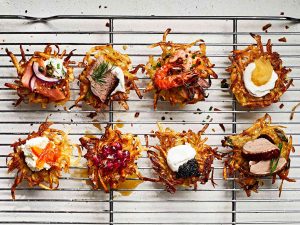 what to eat with latkes