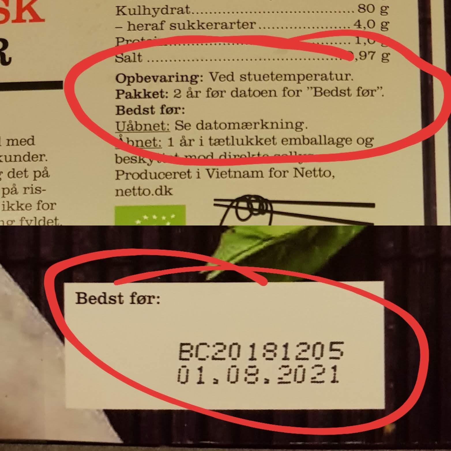 does rice paper expire