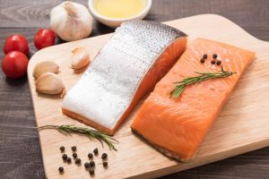 is salmon skin good for you