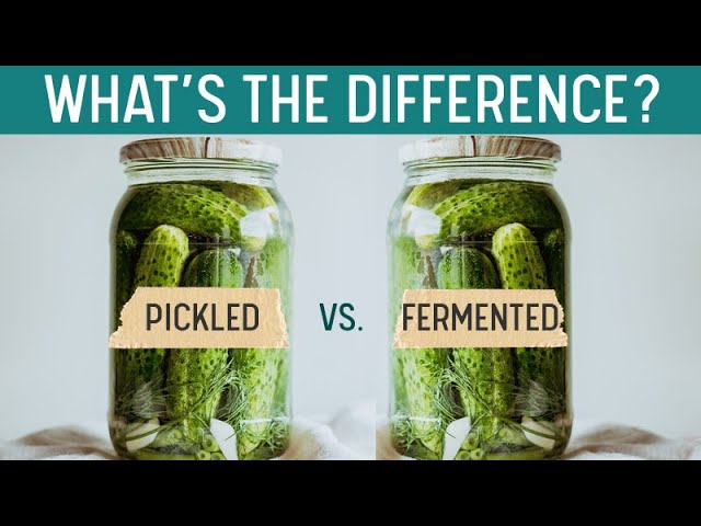 are all pickles fermented
