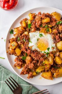 canned corn beef hash