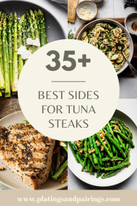 what to serve with tuna steaks