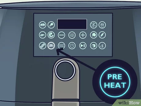 how to preheat air fryer