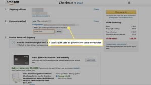 how do you redeem gift cards on amazon