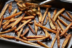 how long to bake fries at 425