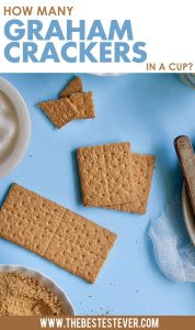 how many graham crackers in a cup