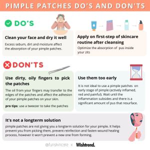 how long to leave pimple patch on
