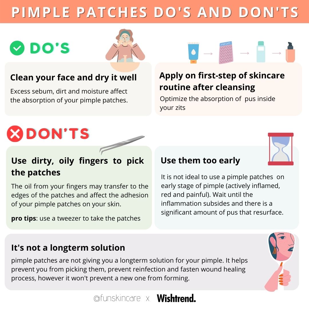 how long to leave pimple patch on