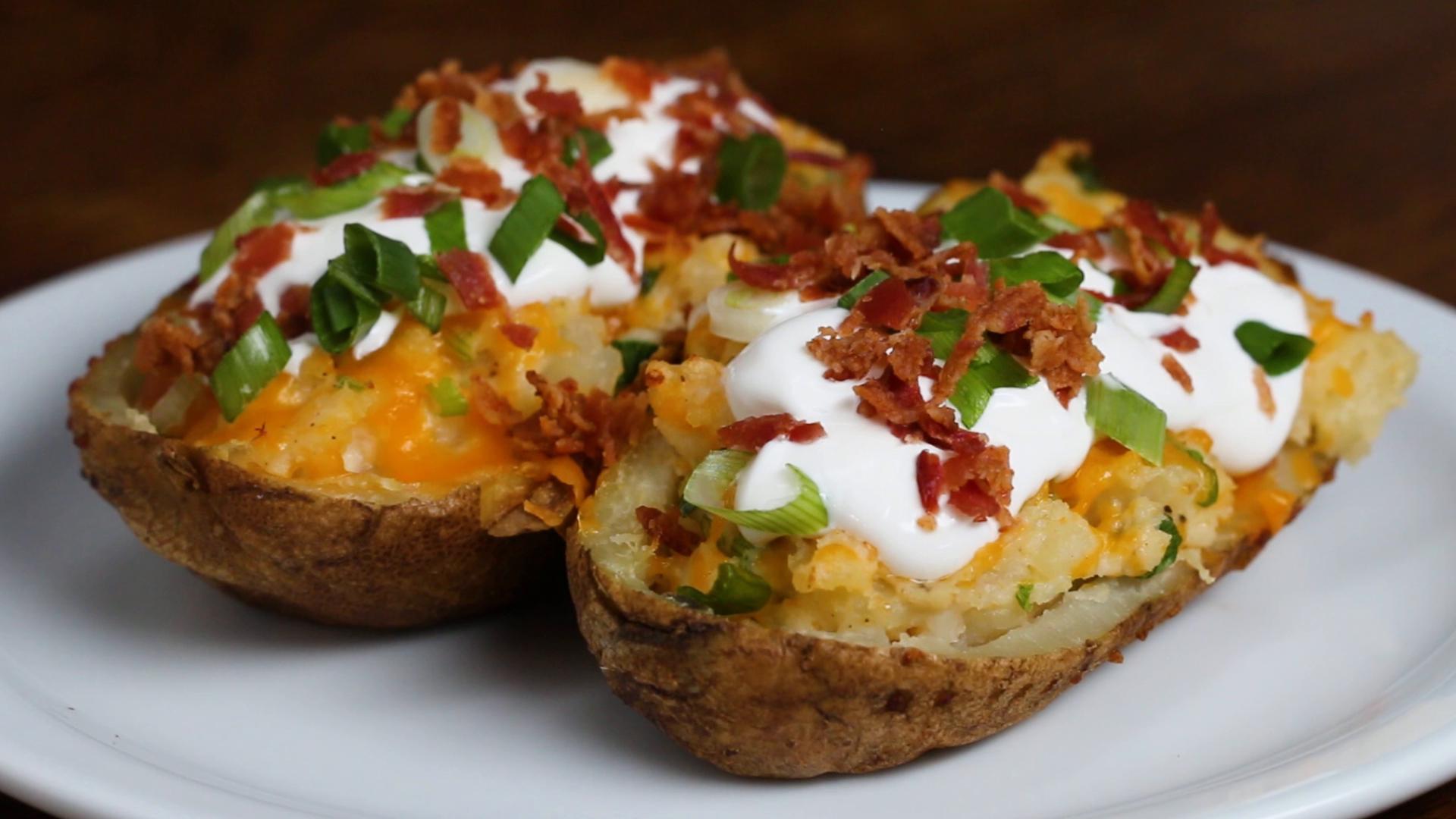 how to make a loaded baked potato
