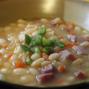 how to make ham and beans