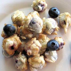 what does a fried berry taste like