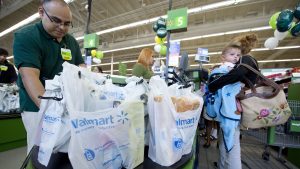do you have to bag your own groceries at walmart