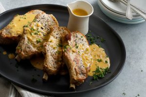 mustard sauce with pork