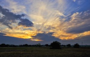 what timje is the sunset in the colony tx