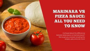 is pizza sauce marinara