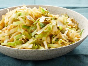 how do you fry cabbage