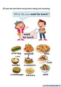 what do i want for lunch